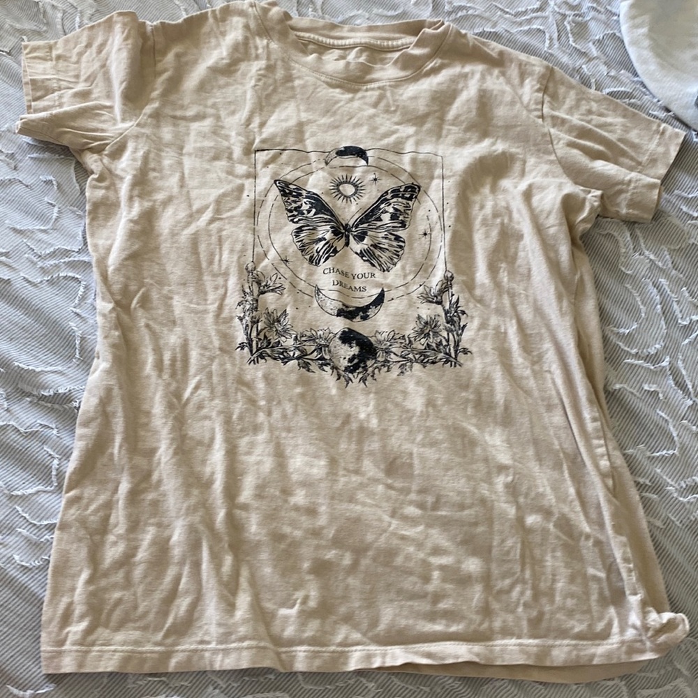 Cotton On Womens XS Classic tee Butterfly